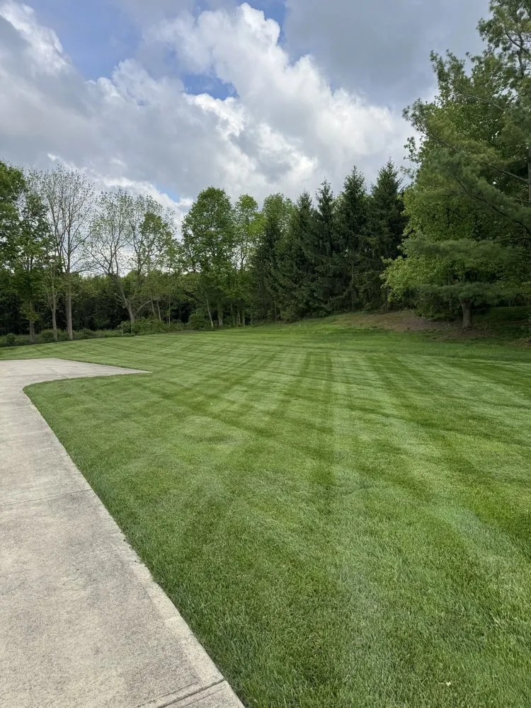 Custom landscape installation for outdoor upgrades in Dayton, OH by Castros Lawn Care