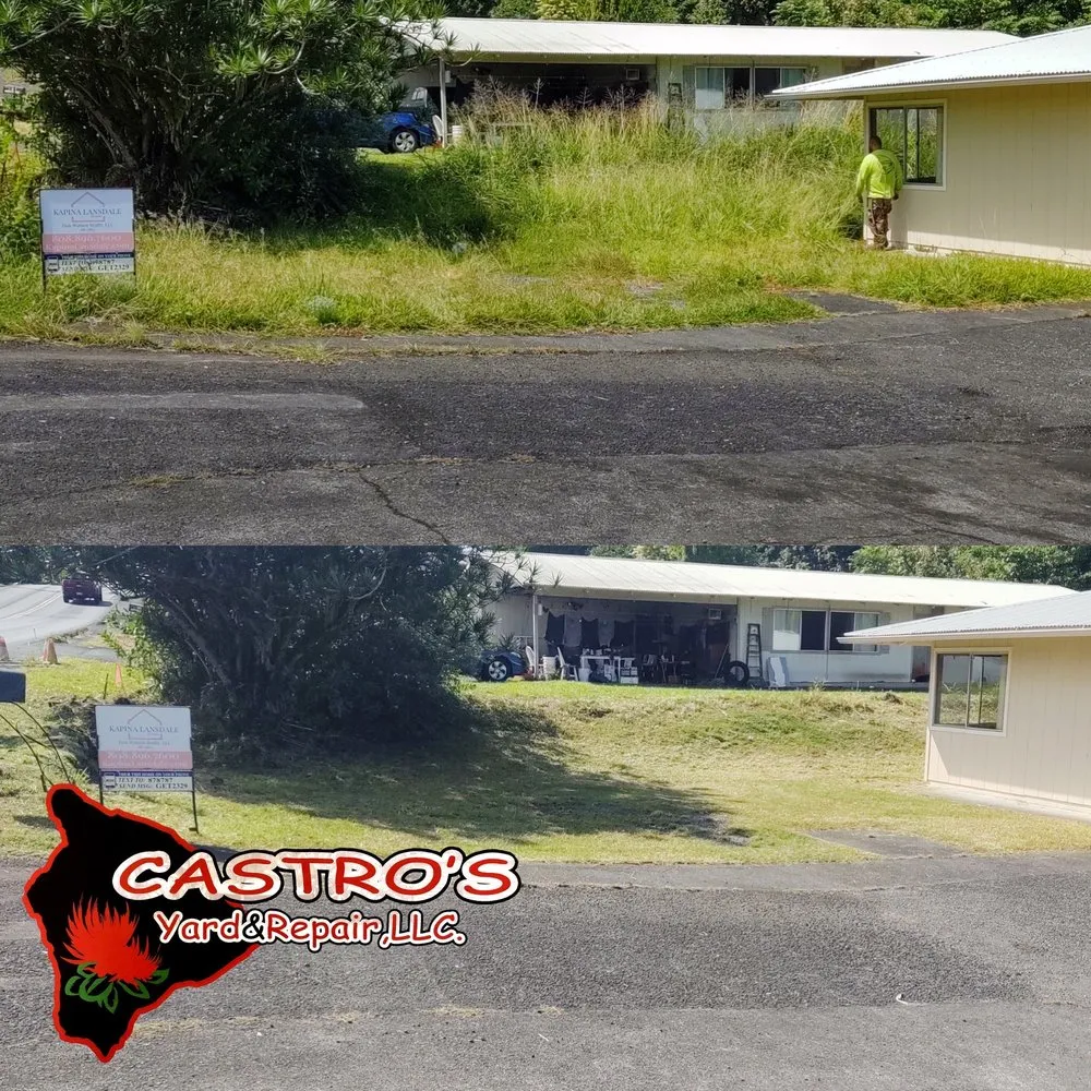 Expert yard maintenance near you across Mountain View, HI - Castros yards & repairs
