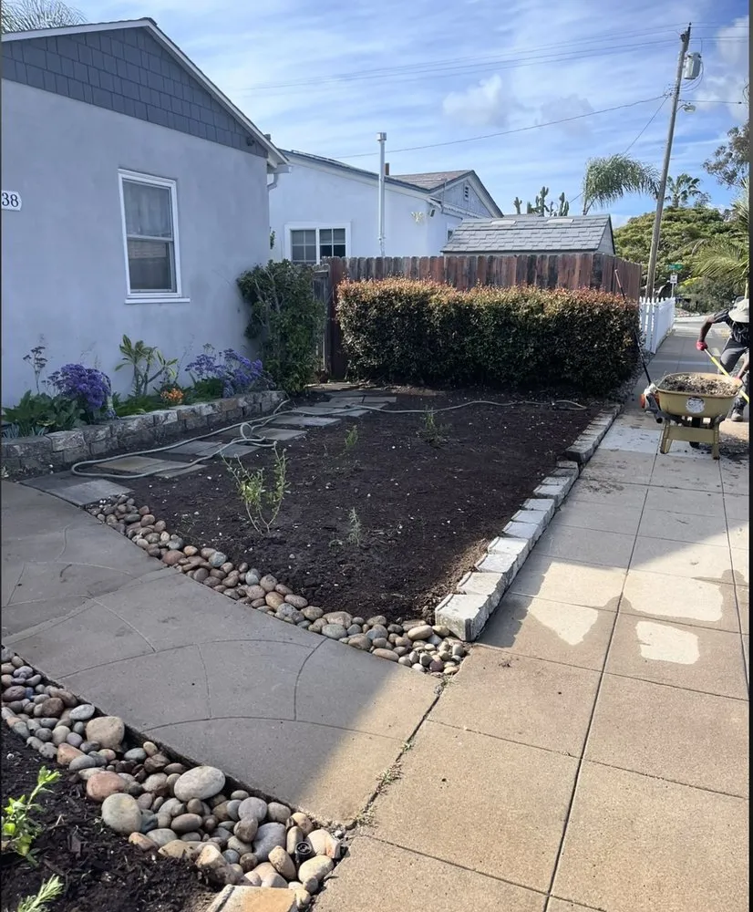 Trusted garden landscaping with custom design in Oceanside, CA by Catalina Landscape