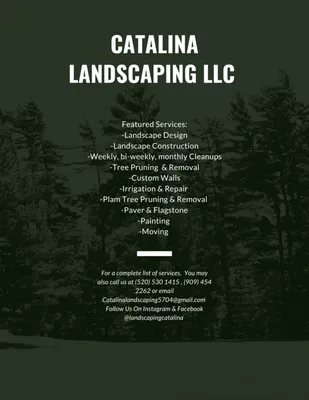 Catalina Landscaping Logo