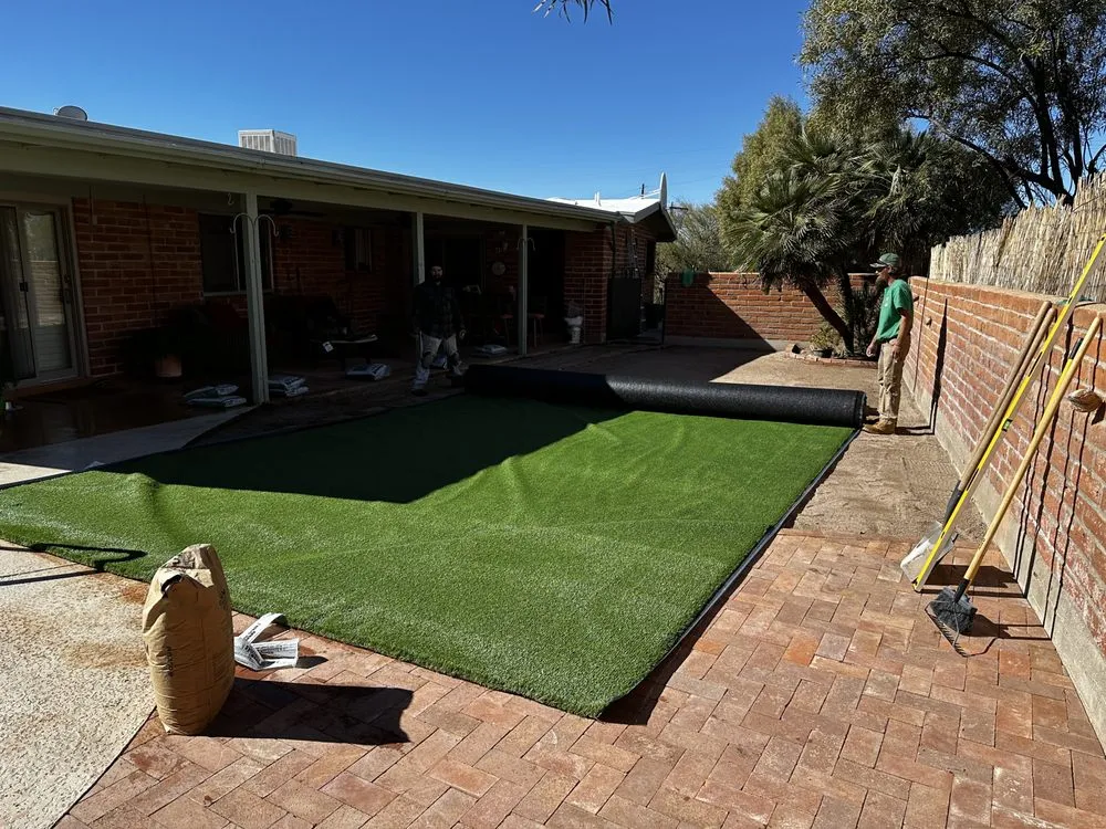 Top-rated yard cleanup service with custom design across Tucson, AZ - Catalina Mountain Landscaping