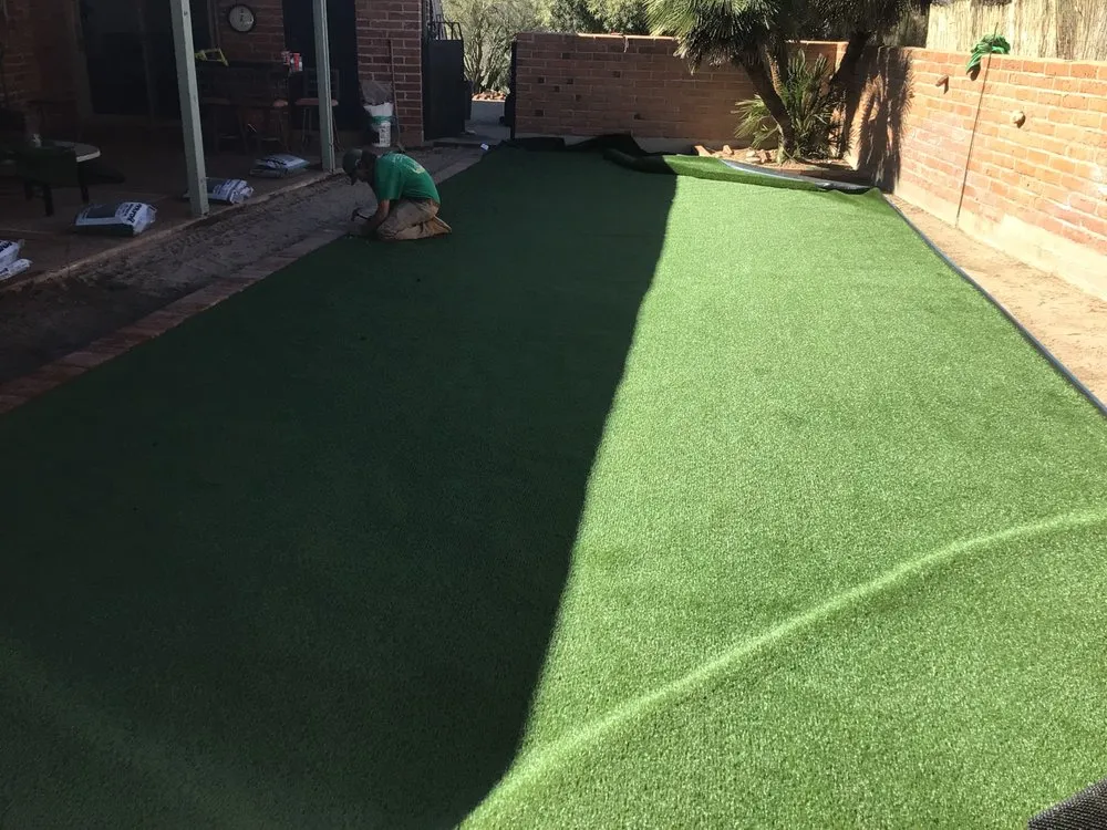 Professional yard maintenance in Tucson, AZ by Catalina Mountain Landscaping