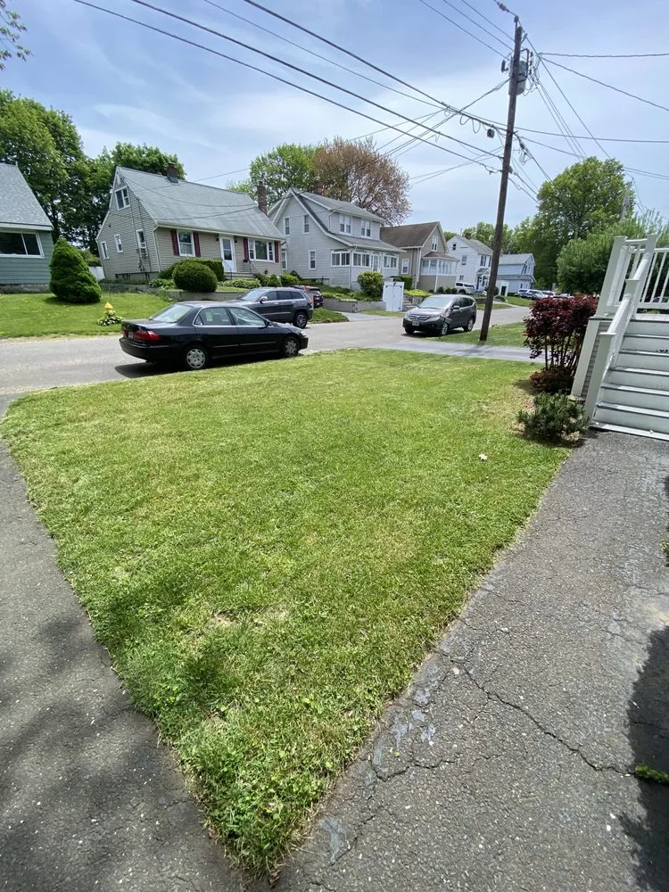 Custom outdoor landscaping in Fairfield, CT - Catalonia Property Services