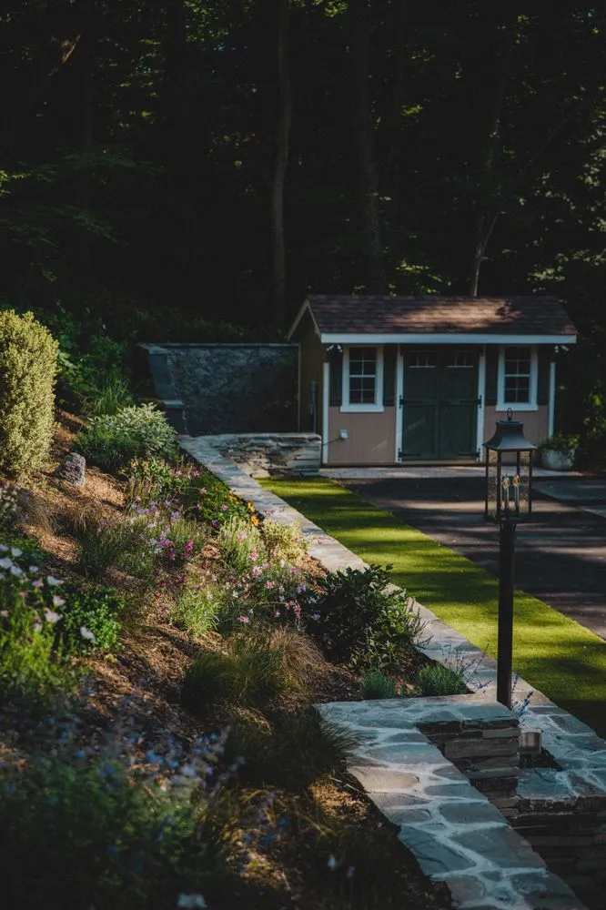 Expert garden landscaping in East Northport, NY by Catania Landscape and Design