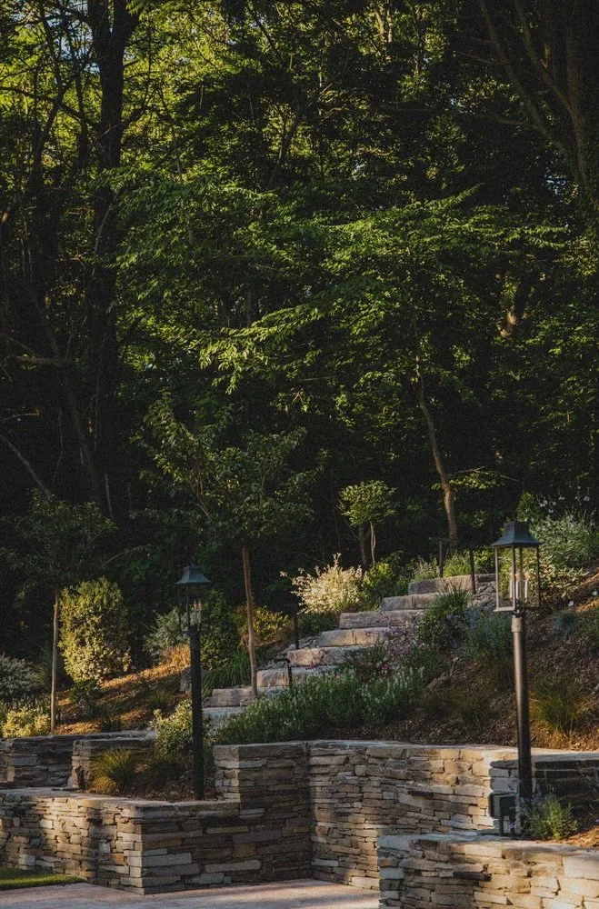 Professional landscape installation in East Northport, NY by Catania Landscape and Design