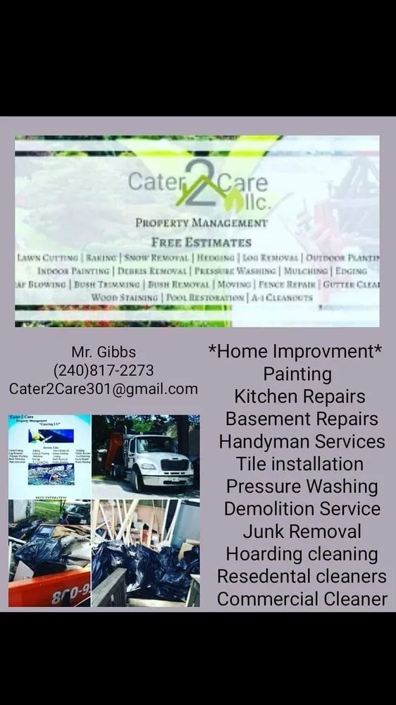 Local yard cleanup service in Lanham, MD - Cater 2 Care