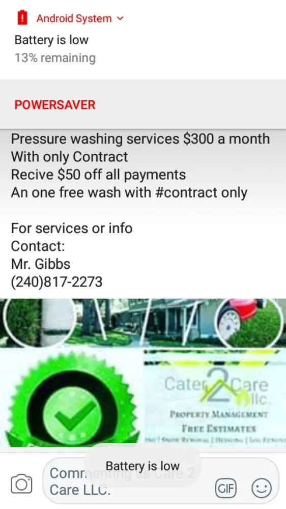 Affordable lawn mowing service for beautiful yards in Lanham, MD by Cater 2 Care