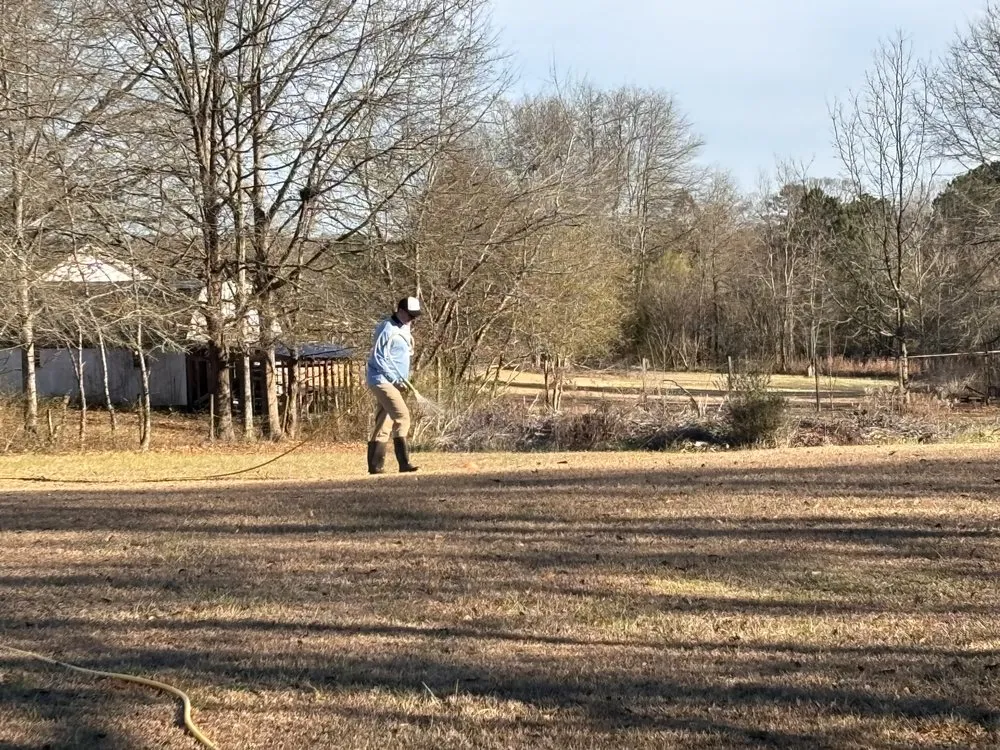 Professional landscape design with custom design in Griffin, GA by Cato Turf Solutions