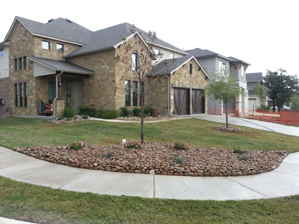 Top-rated lawn mowing service for residential properties in Burnet, TX by Cat's Landscape Services