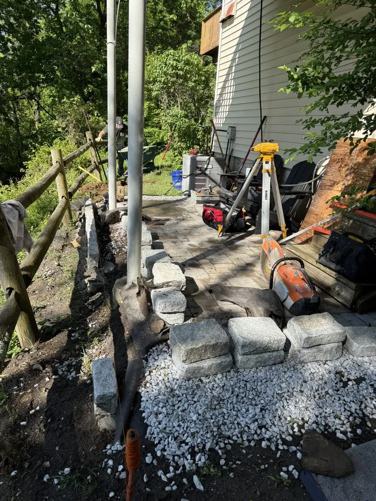 Custom yard cleanup service for residential properties in Saugerties, NY by Catskills Landscaping