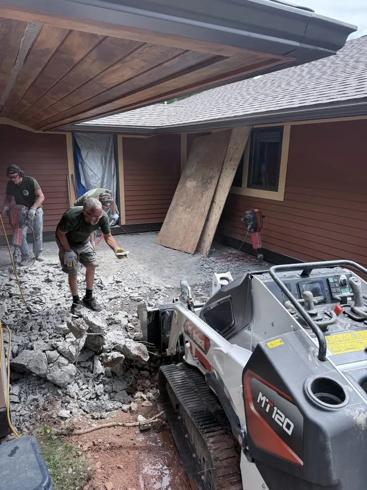 Custom landscape installation in Saugerties, NY - Catskills Landscaping