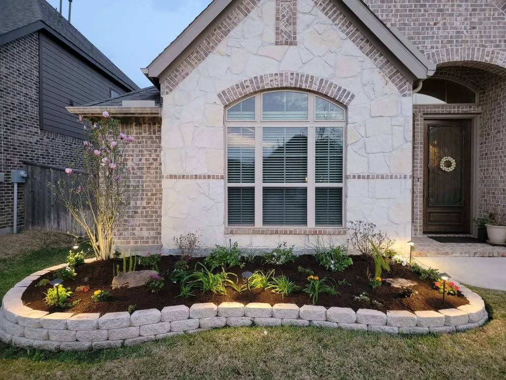 Affordable residential landscaping in Cleveland, TX by Caudillo's Lawn Tree & More