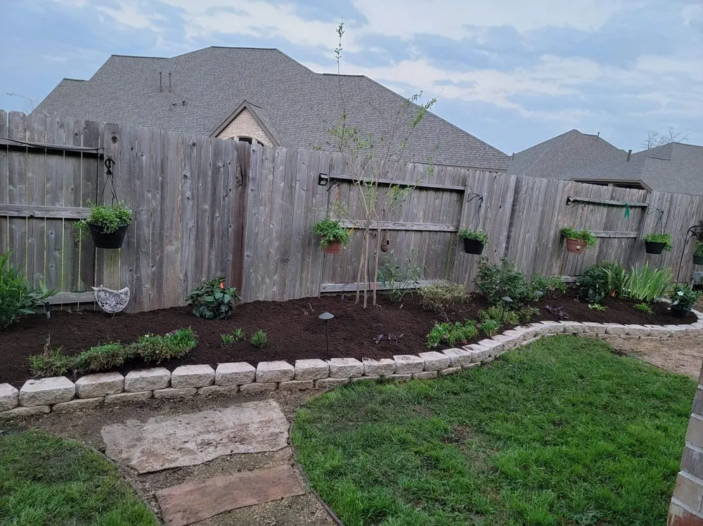 Expert residential landscaping in Cleveland, TX by Caudillo's Lawn Tree & More