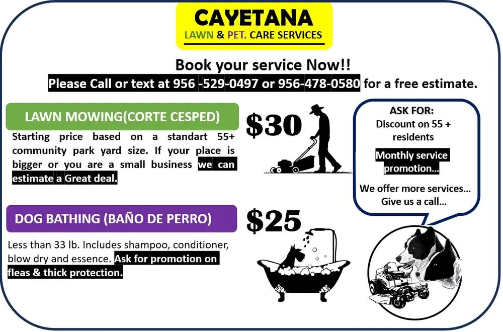 Reliable residential landscaping in Mission, TX - Cayetana Lawn and Pet Care