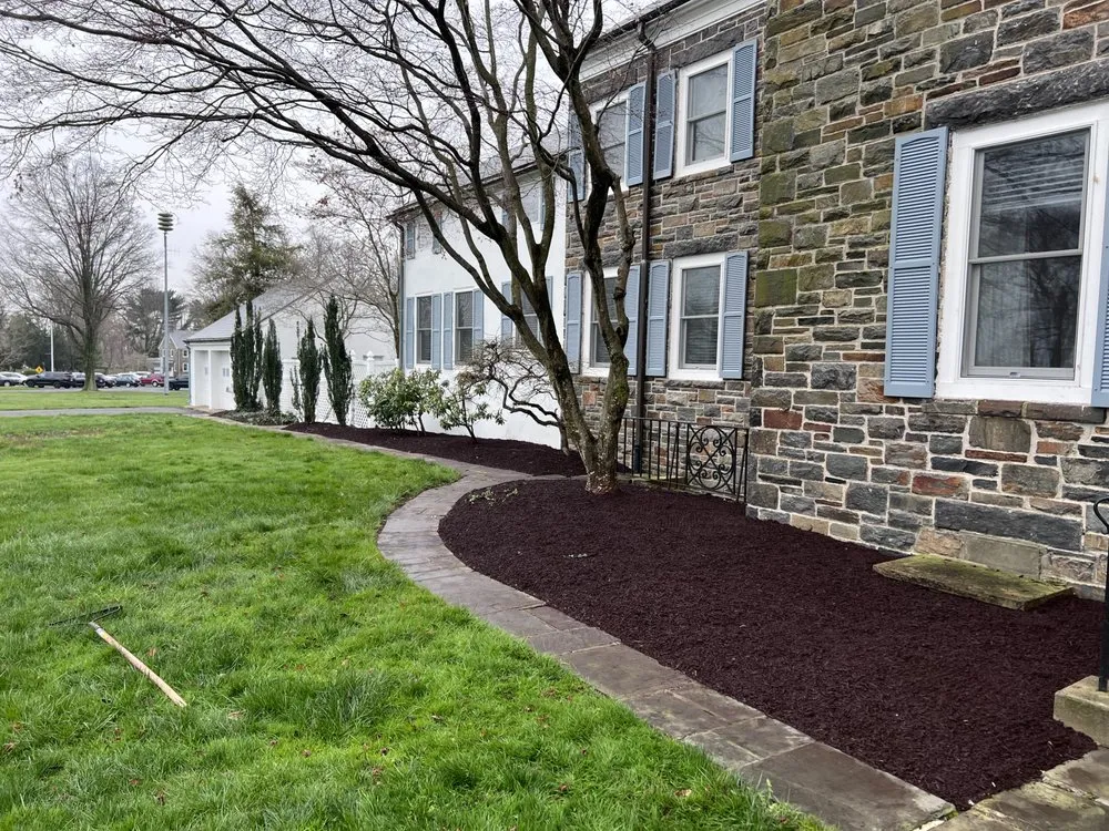 Top-rated garden landscaping for residential properties in Bel Air, MD by C&B Landscape