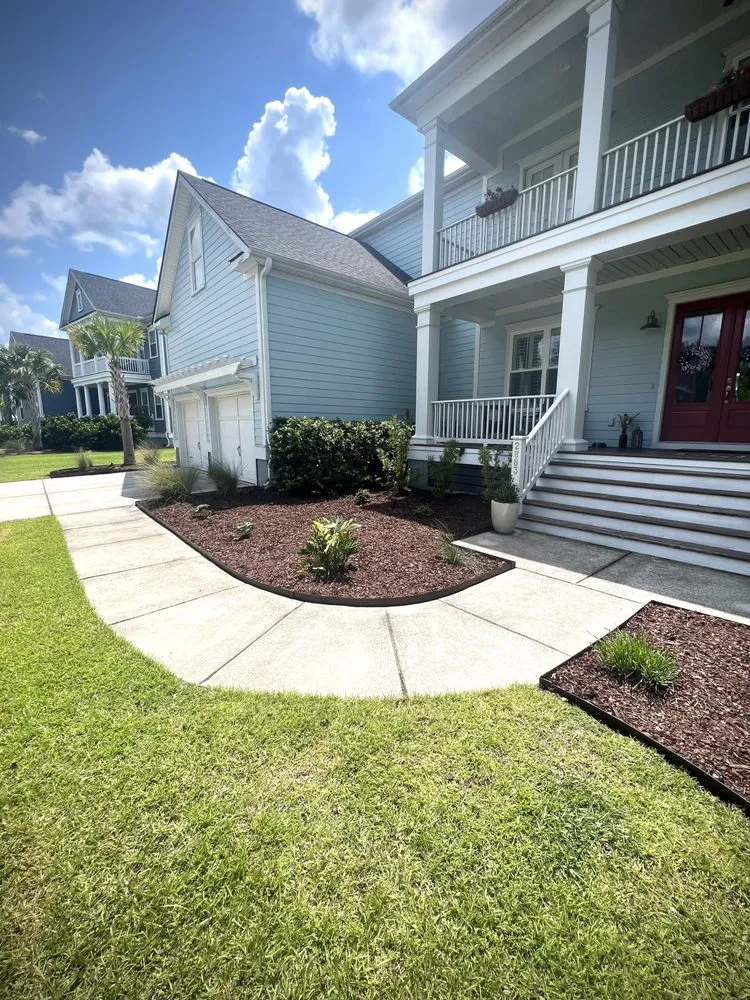Top-rated outdoor landscaping for residential properties in Mount Pleasant, SC by C&B Landscape
