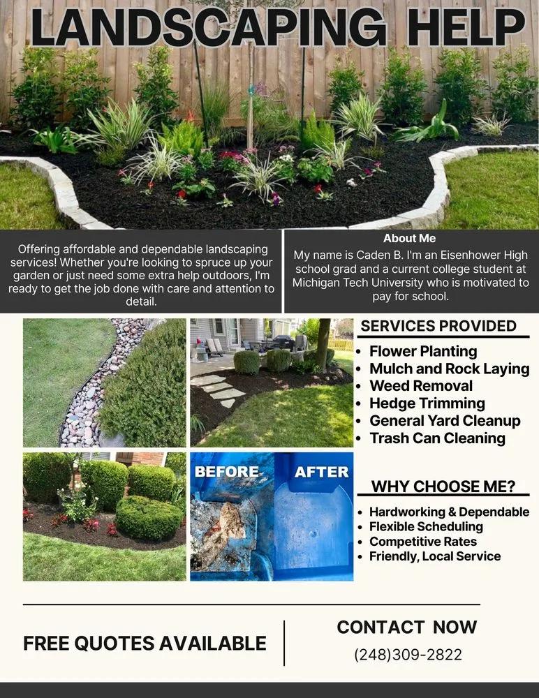 Affordable landscape design in Rochester Hills, MI by CB Landscaping Services