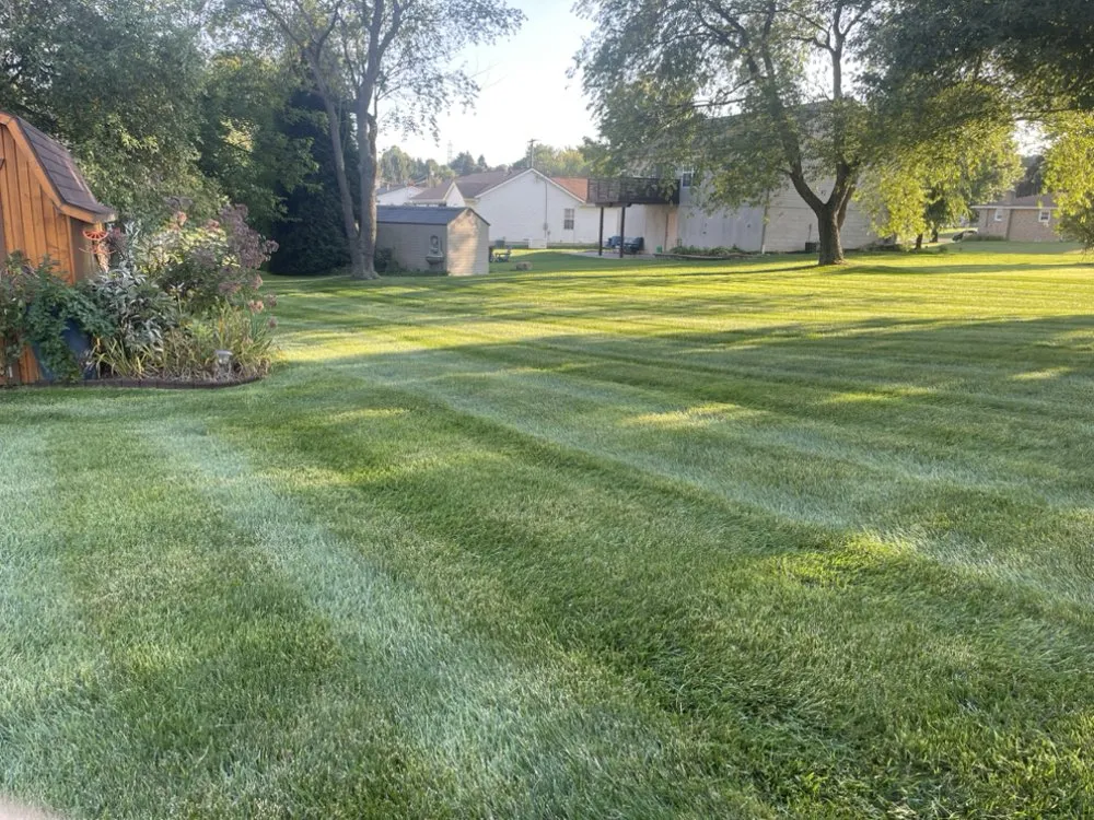 Custom garden landscaping with custom design across East Canton, OH - CB Lawn Care & Snow Removal