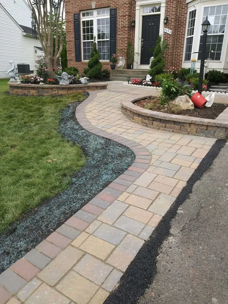 Affordable outdoor landscaping with custom design in Fairfax, VA by C&B Lawn Landscaping