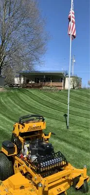 C&B Lawn Landscaping Logo