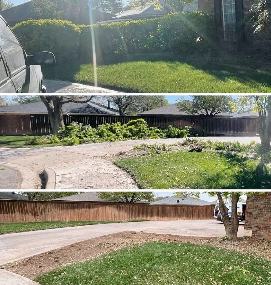 Professional yard maintenance in Lubbock, TX by CB Outdoor Solutions