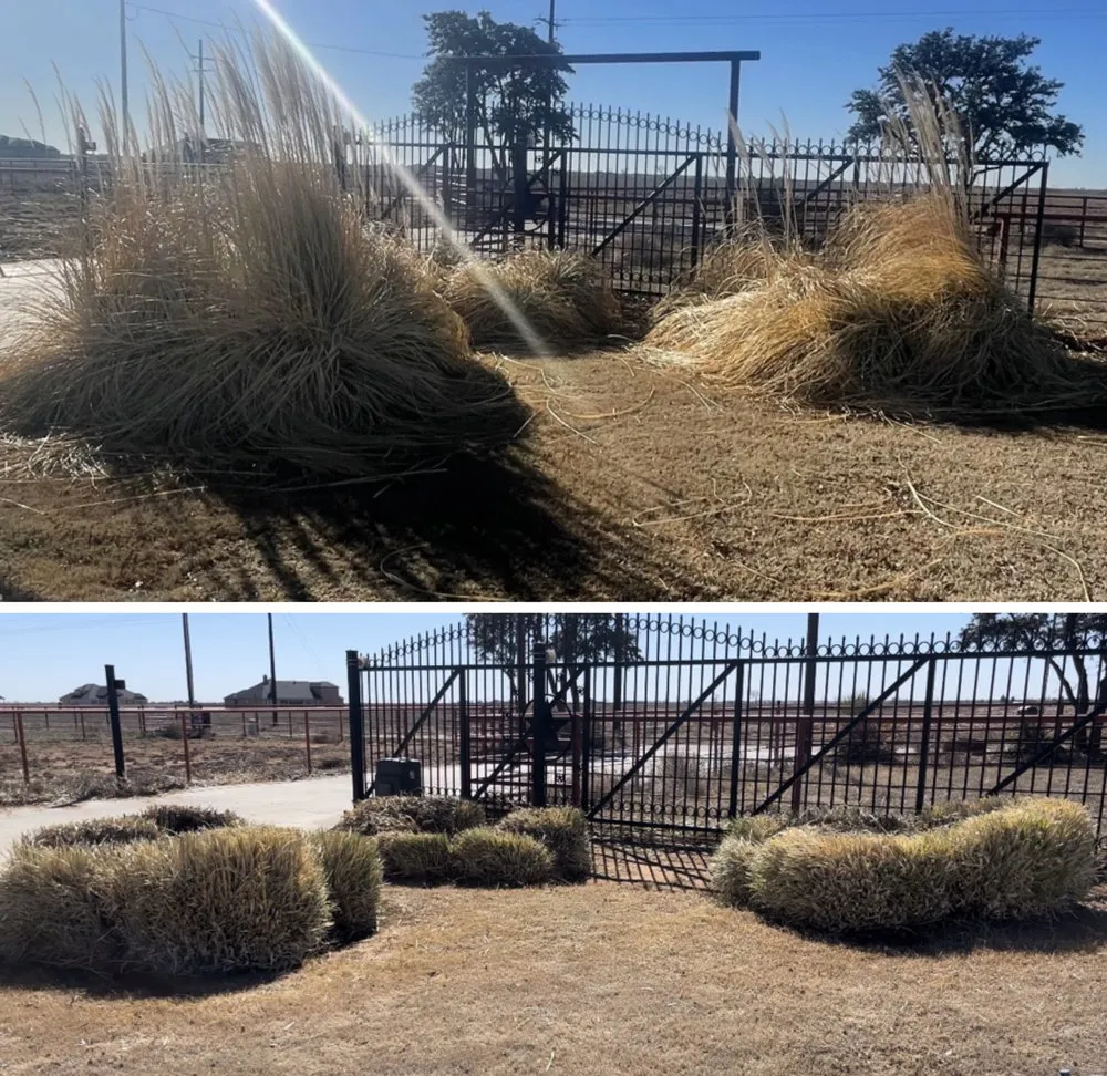 Custom landscape installation in Lubbock, TX - CB Outdoor Solutions