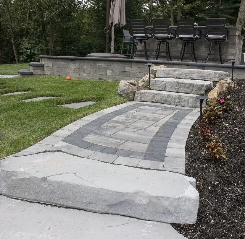 Professional landscape installation in Sparta, NJ by CB Outdoors