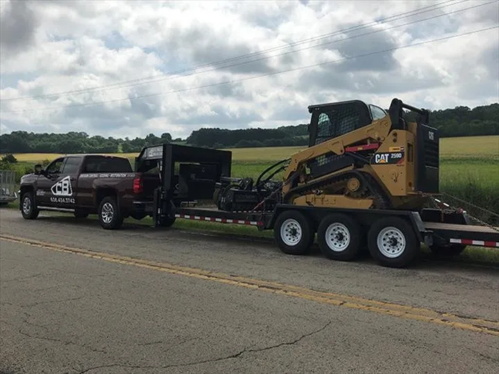 Custom yard cleanup service in Lodi, WI by CB Silt Fence