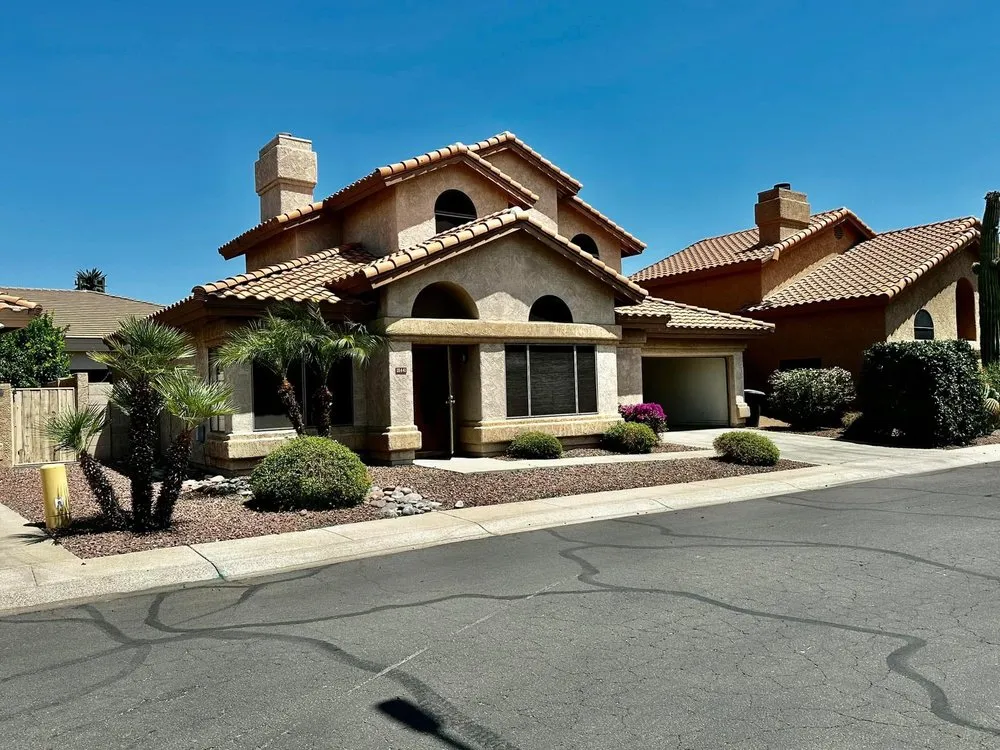 Professional lawn mowing service in Phoenix, AZ by CBA Landscaping