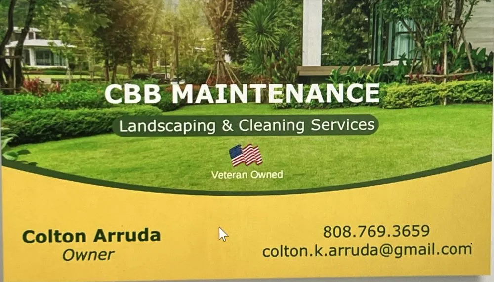 Top-rated yard cleanup service for year-round maintenance in Hilo, HI by CBB Maintenance