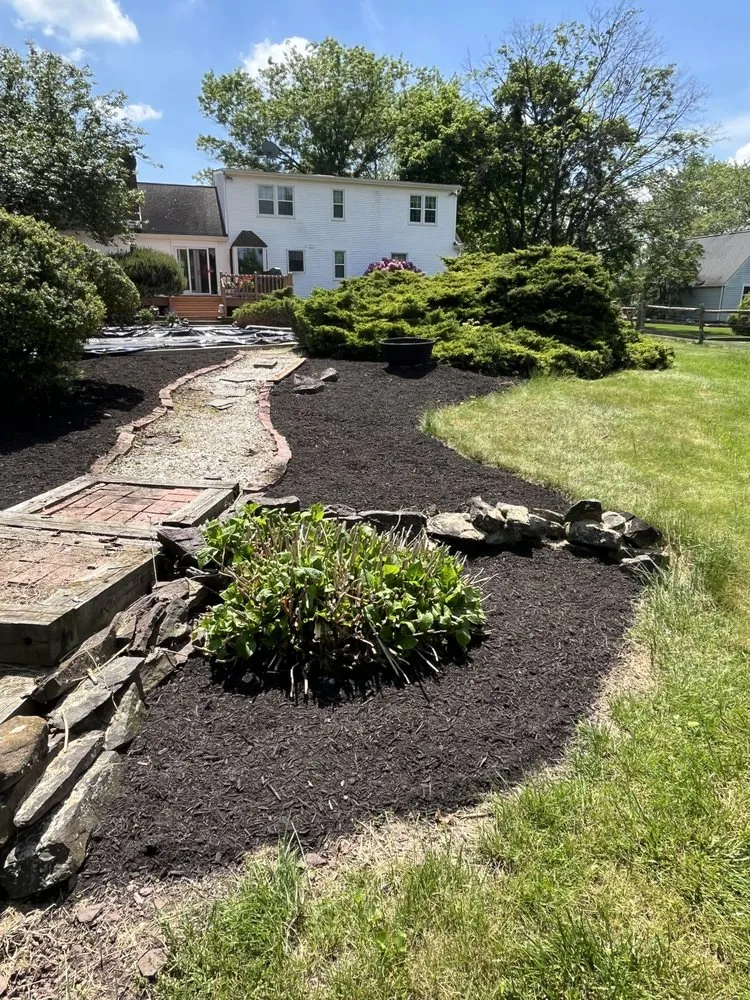 Custom landscape installation for year-round maintenance across Sellersville, PA - CB&L