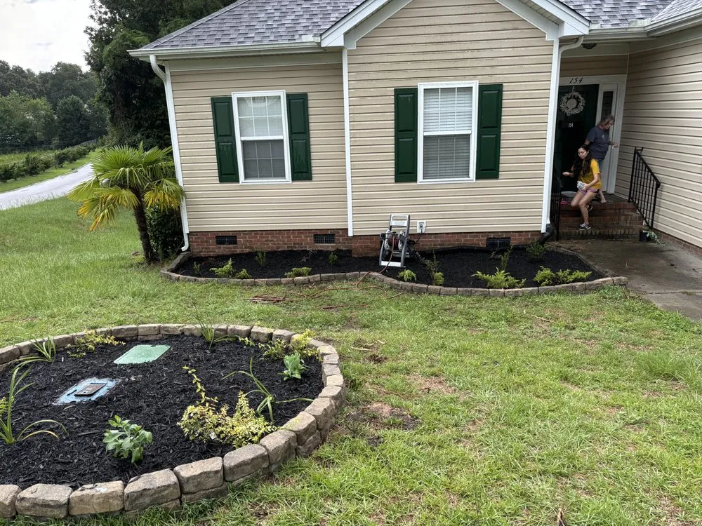 Local garden landscaping with custom design in Lexington, SC by Cbm Landscapes