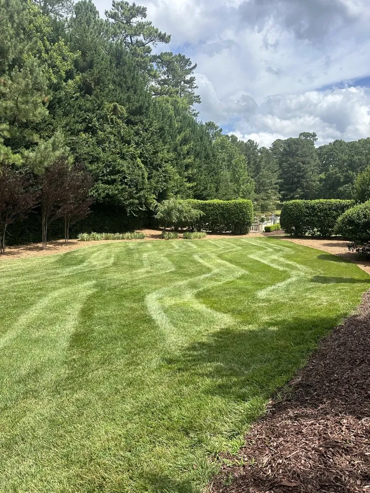 Top-rated lawn mowing service for homes in Youngsville, NC by CBM Landscaping