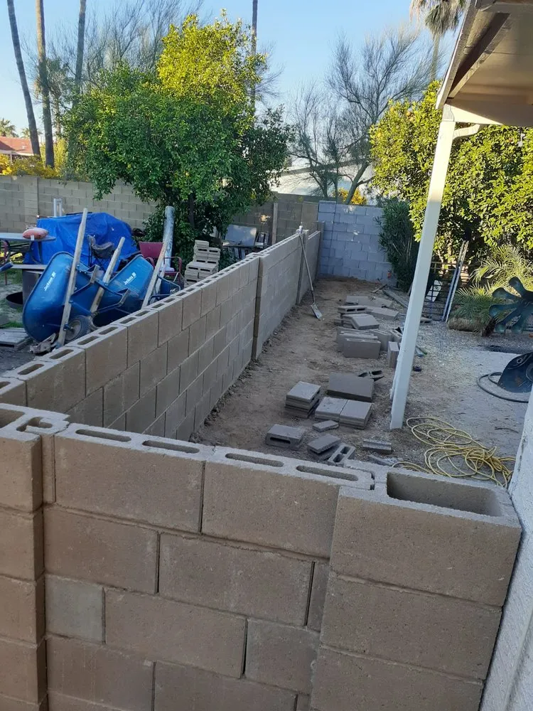 Professional yard maintenance in Gilbert, AZ by CBS Landscaping and Construction