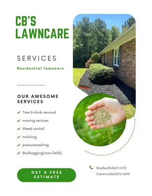 CB’s Lawncare Logo