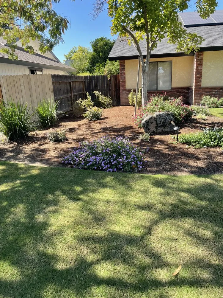 Professional garden landscaping for outdoor upgrades in Fresno, CA by CBS Tree Service & Landscaping Maintenance