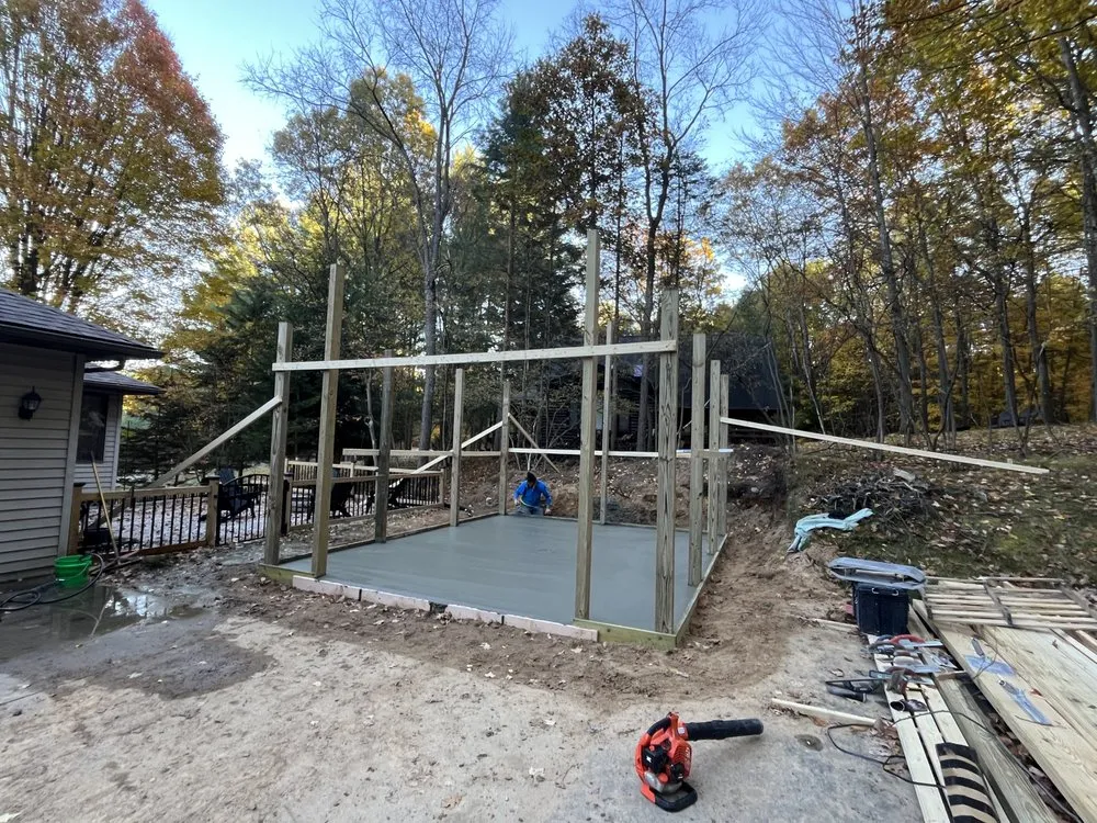 Trusted lawn mowing service for outdoor upgrades across Grant, MI - CC Building And Outdoor Services