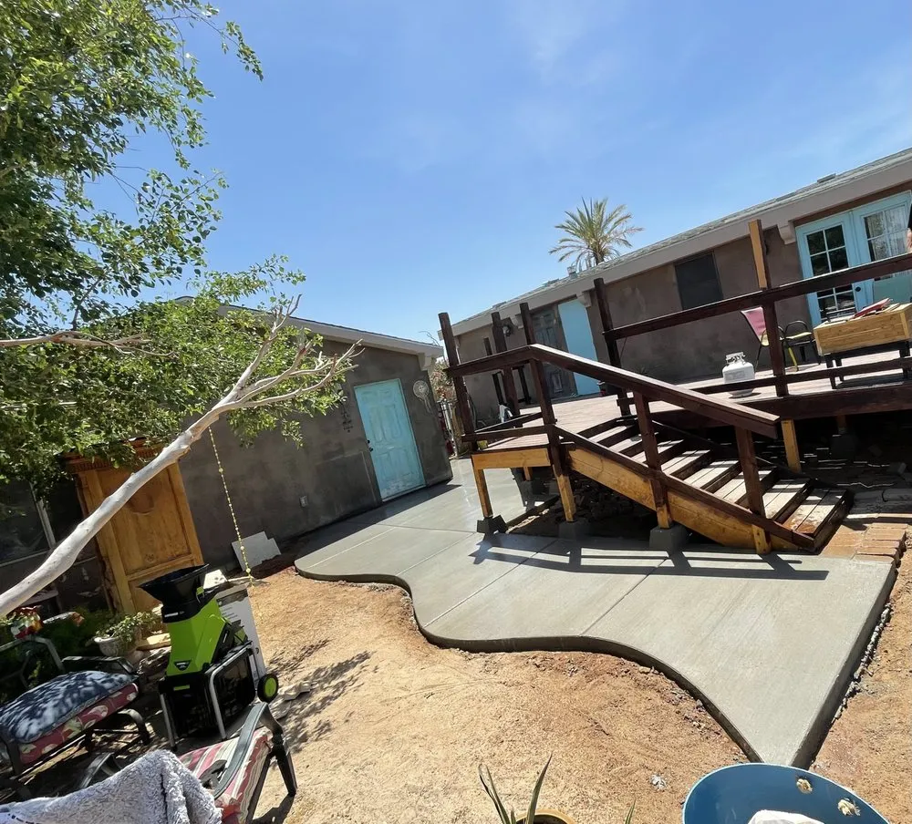 Reliable lawn mowing service with custom design across Bullhead City, AZ - CC CONSTRUCTION & LANDSCAPING