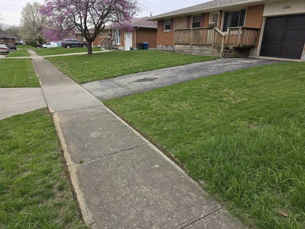 Expert lawn mowing service for beautiful yards across Dayton, OH - C&C Curb Appeal