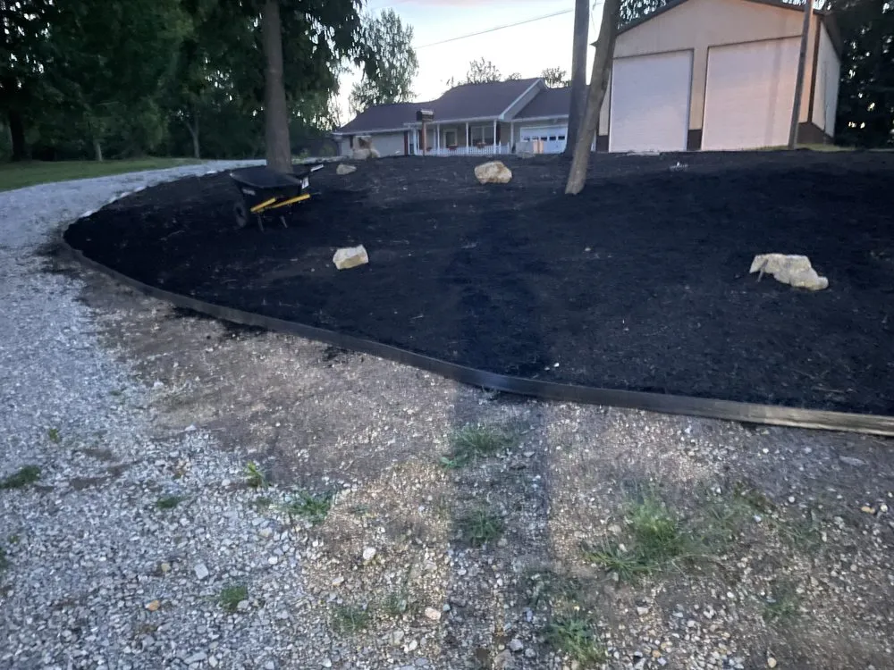 Custom landscape design in Clinton, TN - C&C Excavation
