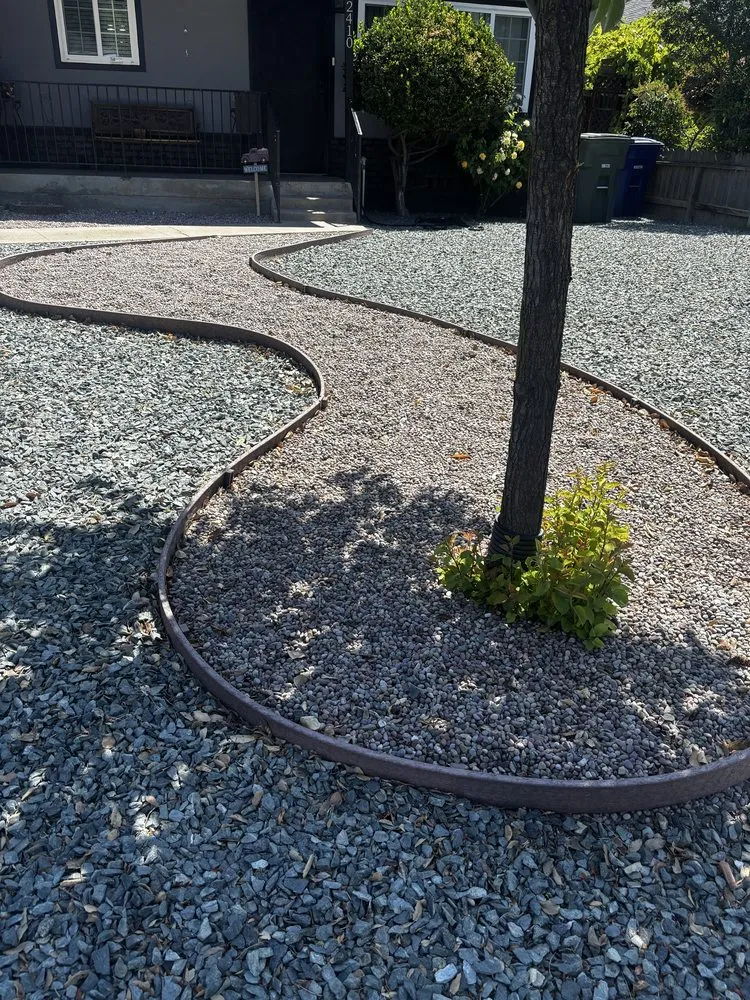 Local landscape installation for beautiful yards in Manteca, CA by C&C Handy man services