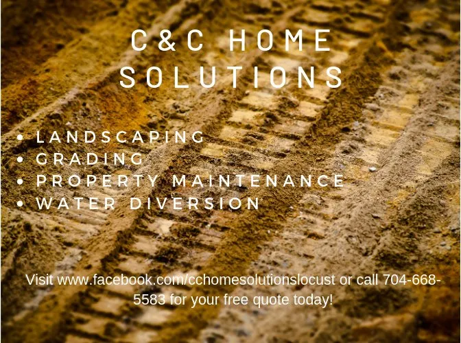 Top-rated lawn care service with custom design in Locust, NC by C&C Home Solutions