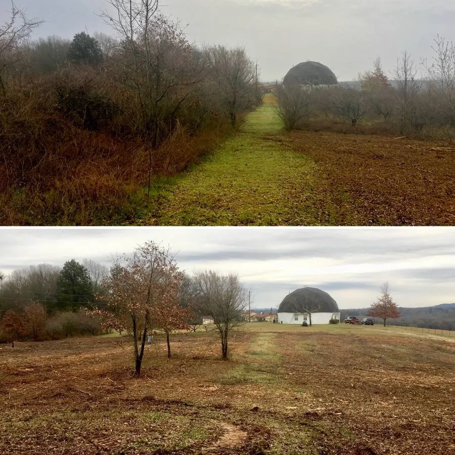 Affordable yard cleanup service with custom design in Locust, NC by C&C Home Solutions