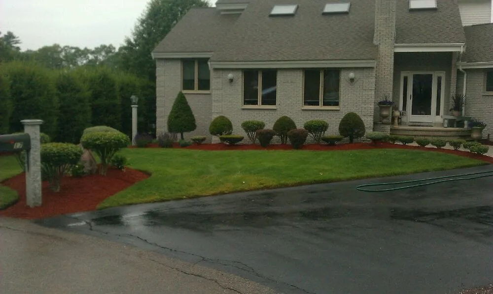Custom residential landscaping near you in Holbrook, MA by C&C Landscape