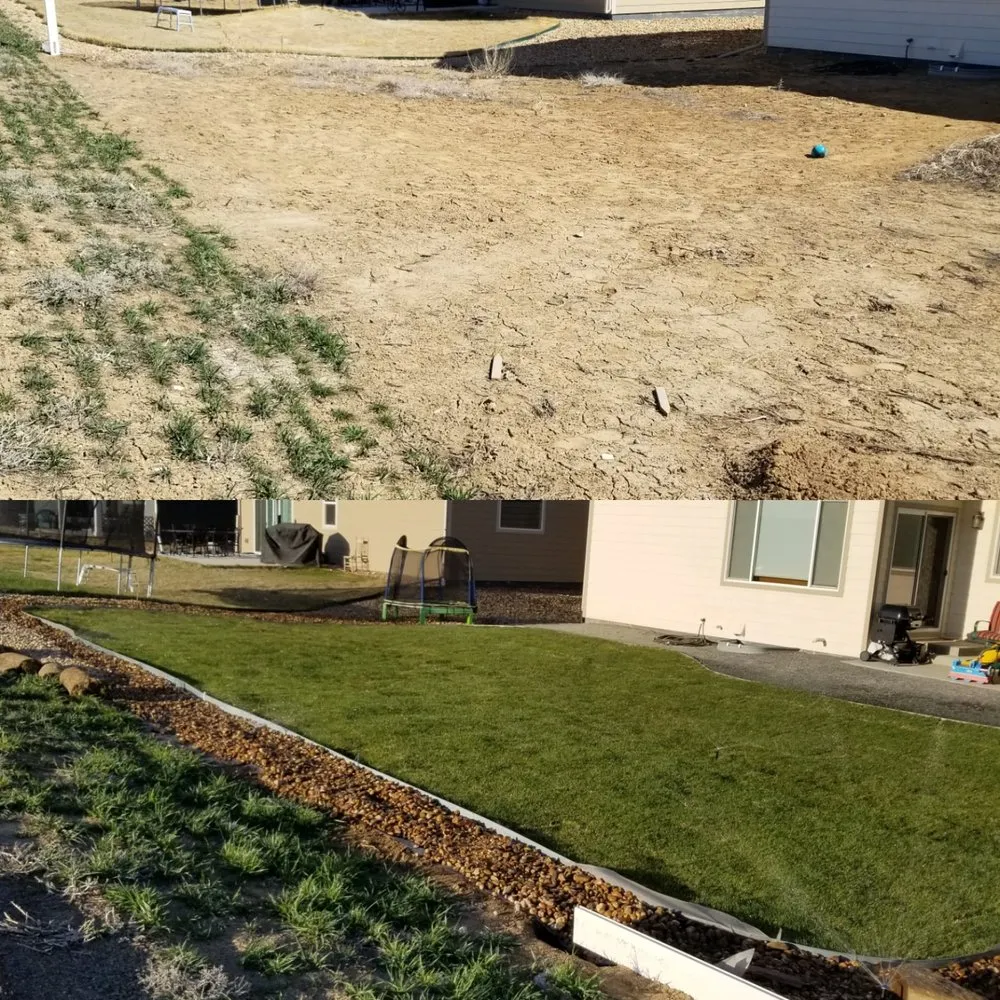 Top-rated lawn mowing service for residential properties in Greeley, CO by C&C Landscape Services