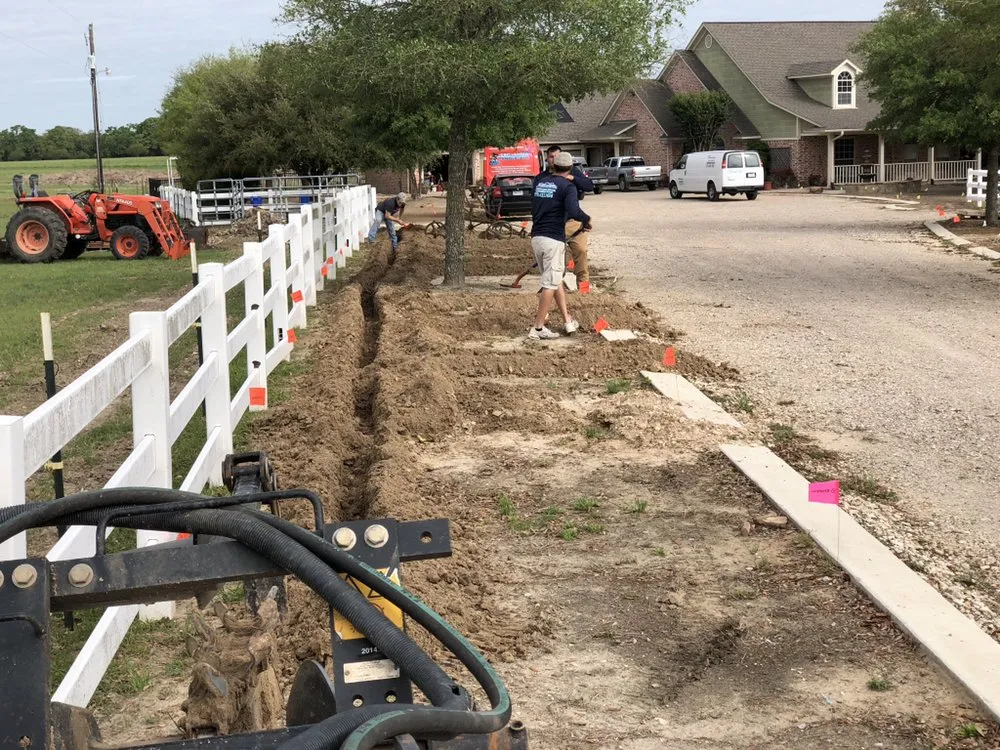 Custom yard cleanup service for residential properties in Bryan, TX by C&C Lawn and Irrigation