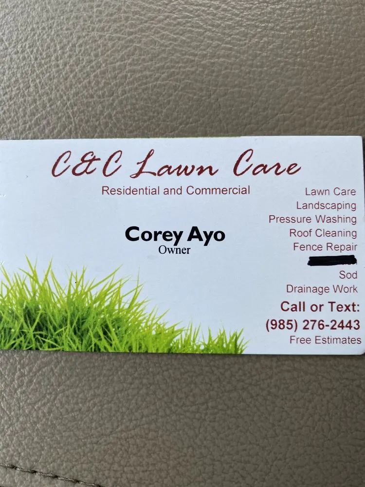 Custom lawn mowing service in Abita Springs, LA - C&C Lawn Care