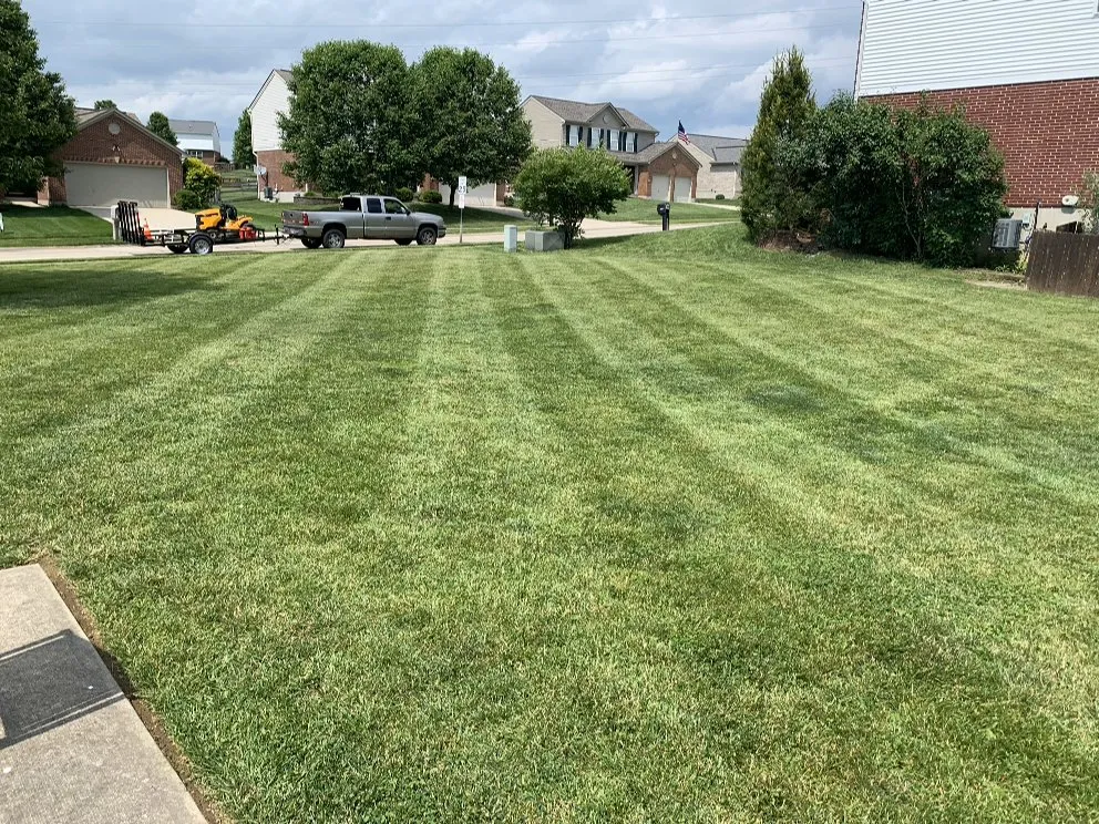 Custom garden landscaping in Florence, KY by C&C Lawn Care