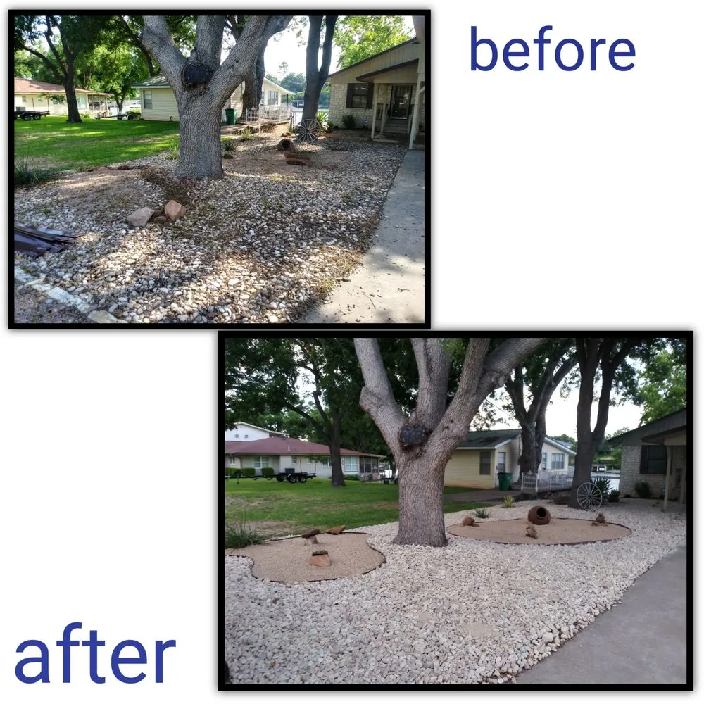 Professional yard cleanup service in Marble Falls, TX - C&C Lawn Care