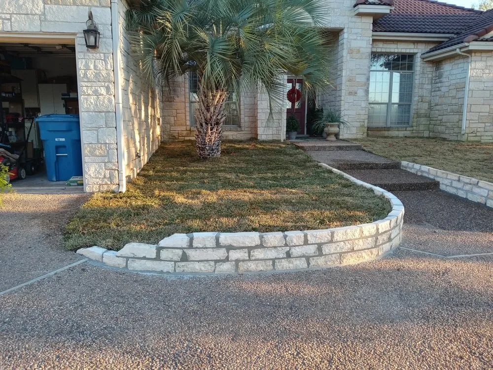 Local garden landscaping for outdoor upgrades in Marble Falls, TX by C&C Lawn Care